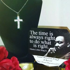 The Diamond Cross Necklace